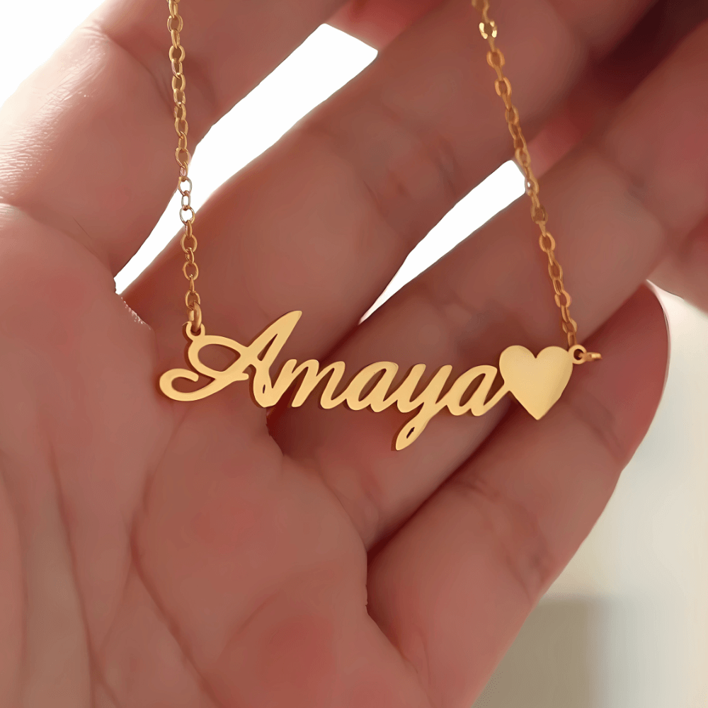 Personalised Amaya Name Necklace