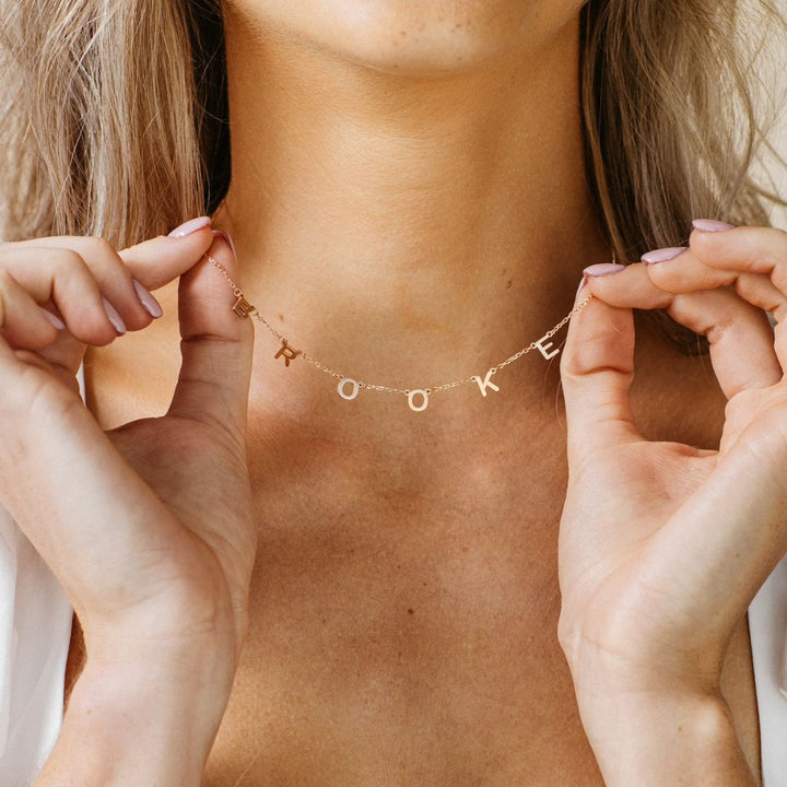 Personalised Brooklyn Name Necklace