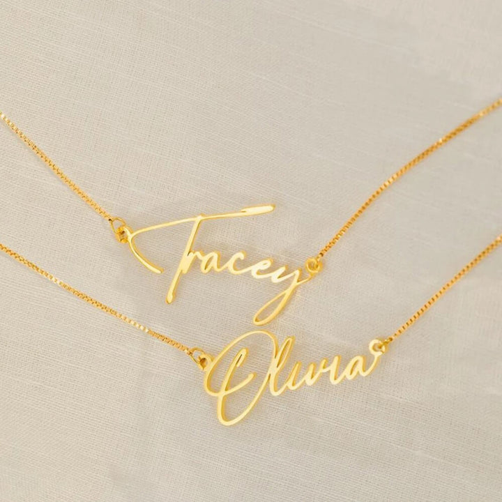 Personalised Tracey Name Necklace