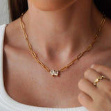 Colette Crystal Pendant Necklace