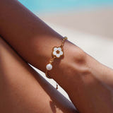 Flora Pearl Bracelet
