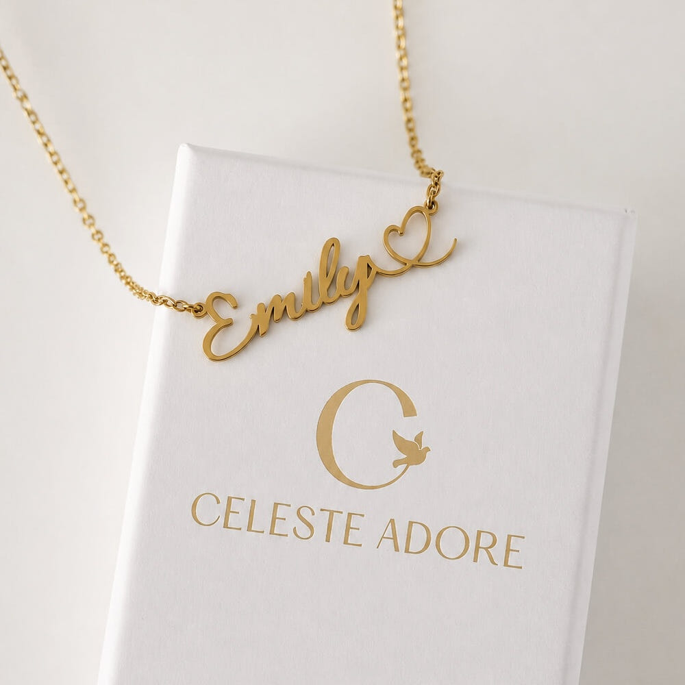 Personalised Amour Name Necklace