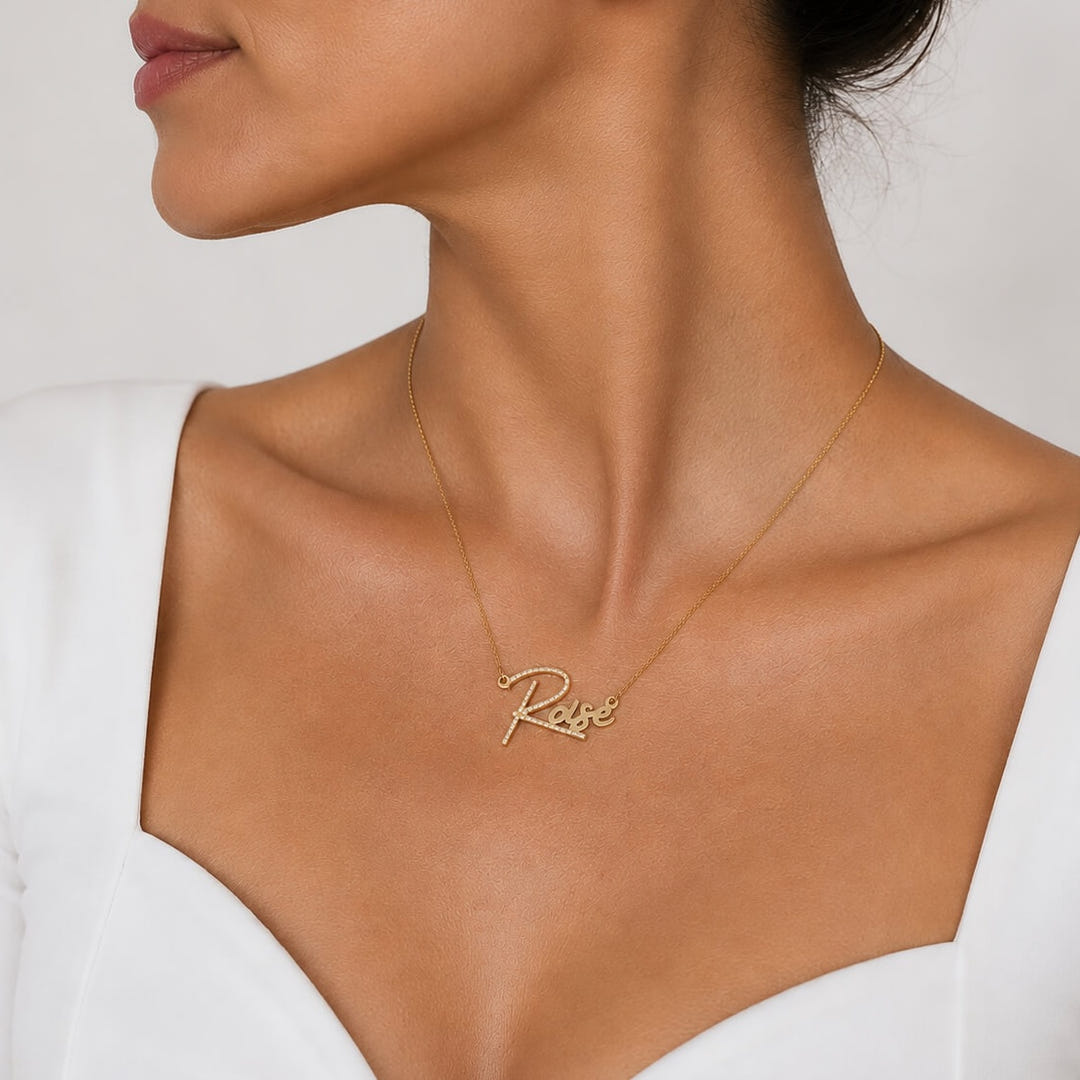 Personalised Annie Name Necklace